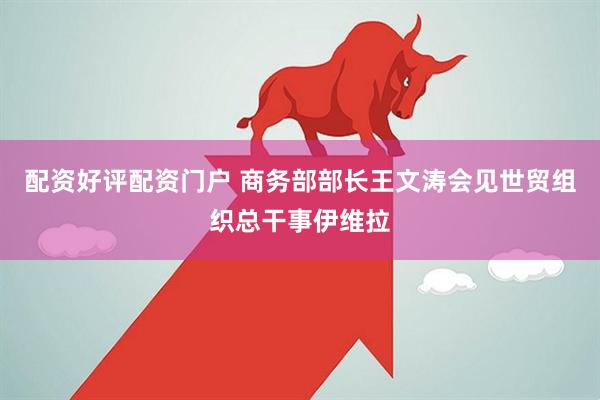 配资好评配资门户 商务部部长王文涛会见世贸组织总干事伊维拉